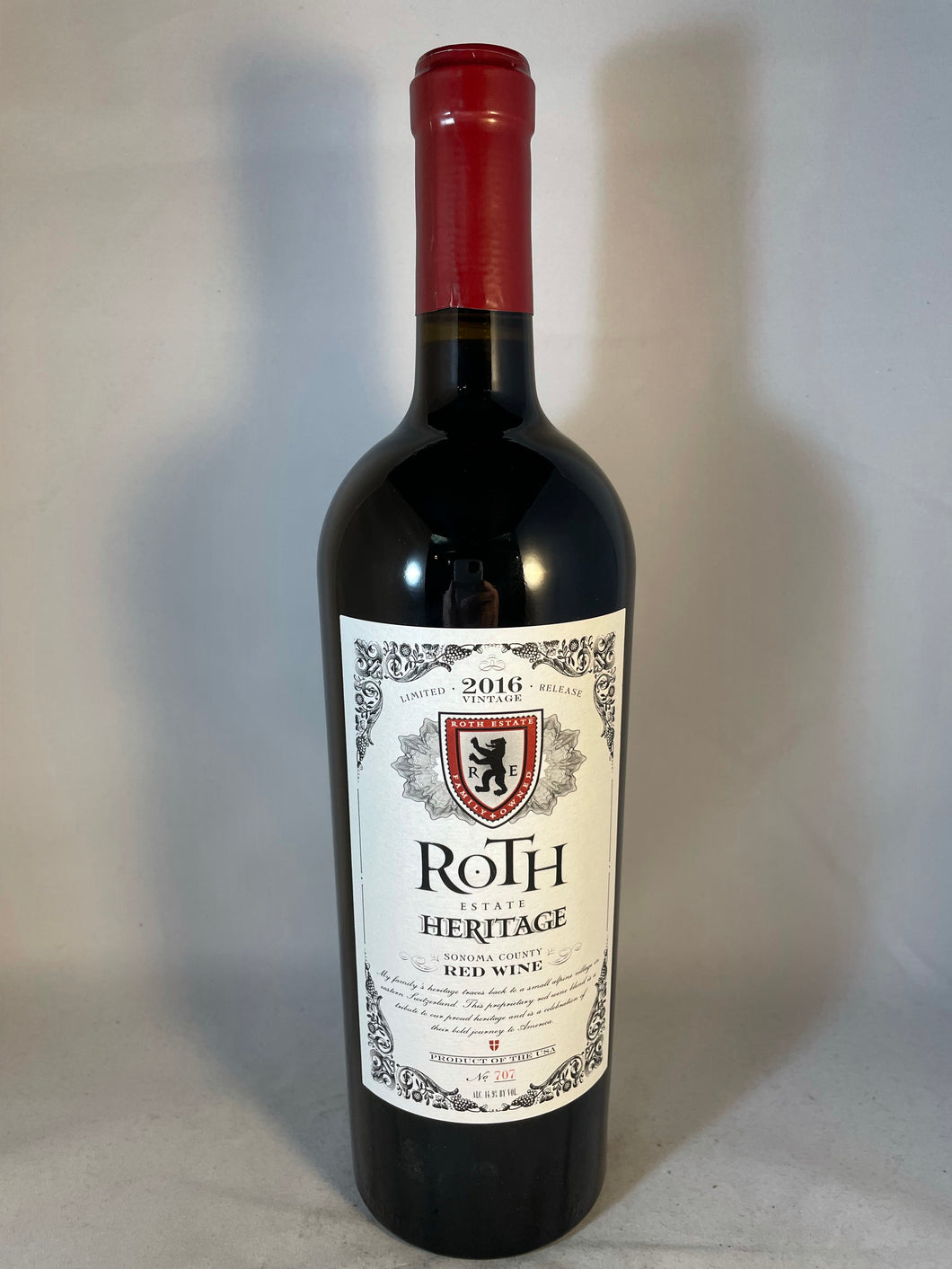 Roth Estate Heritage Red 2018, Sonoma County