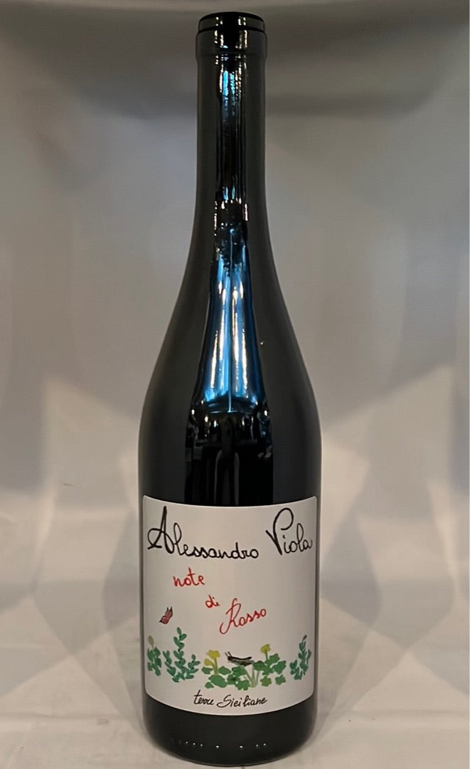 Alessandro Viola Note di Rosso 2021. Sicily Italy