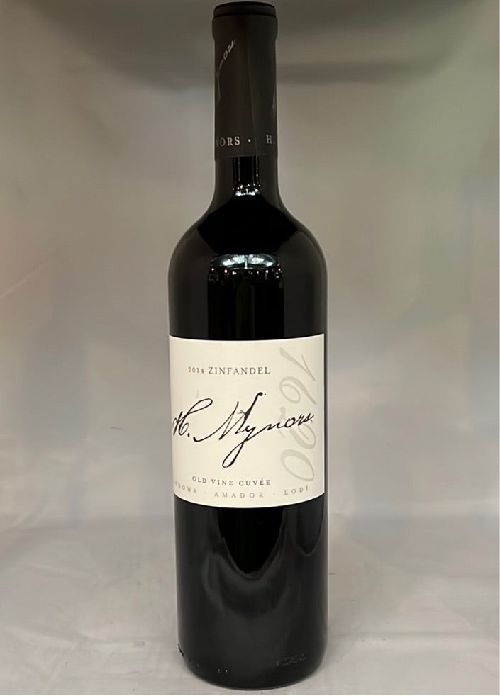 H. Mynors Old Vine Cuvee Zinfandel 2014, Sonoma, Amador, Lodi