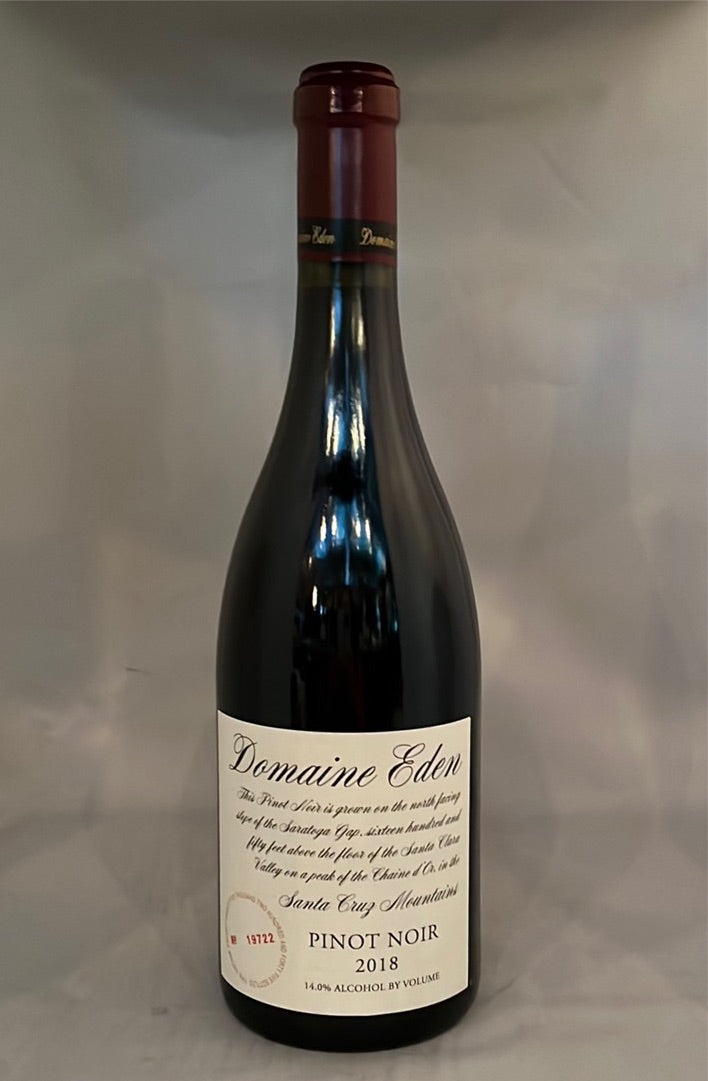 Domaine Eden Pinot Noir 2018, Santa Cruz Mountains