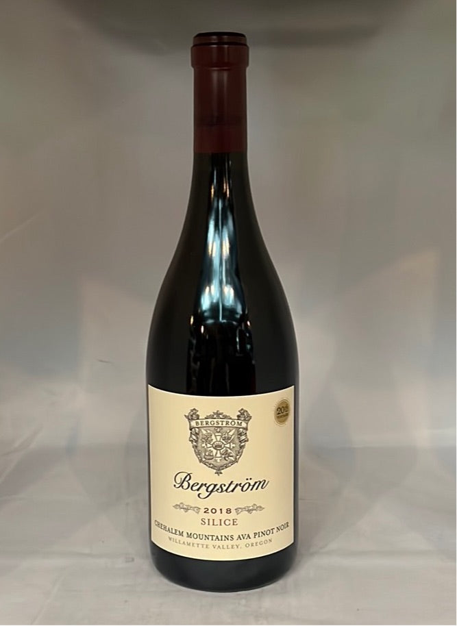 Bergstrom Pinot Noir Silice Vineyard 2018, Chehalem Mountains