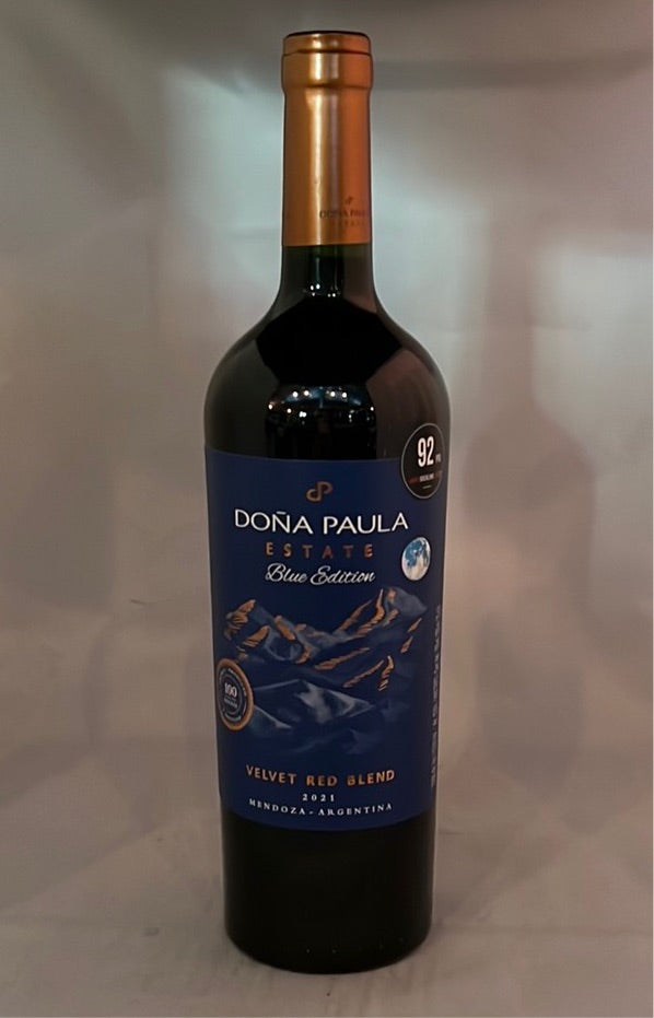 Dona Paula ‘Blue’ Red Blend 2021, Mendoza, Argentina
