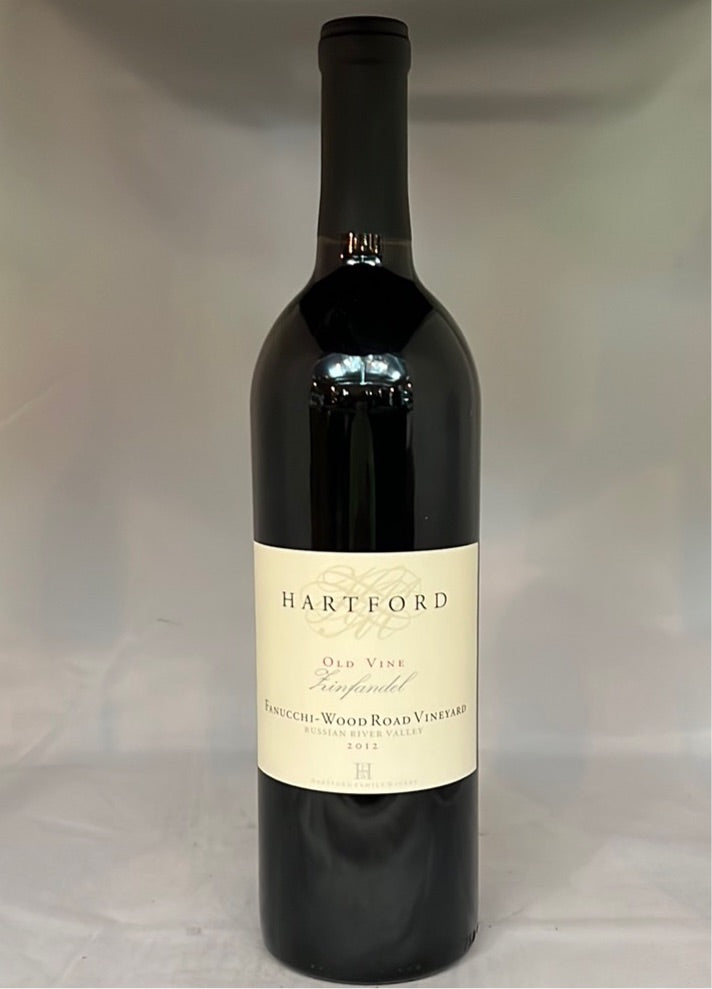 Hartford Court Old Vine Zinfandel Fanucchi-Wood Road Vineyard 2012, Russian River Valley