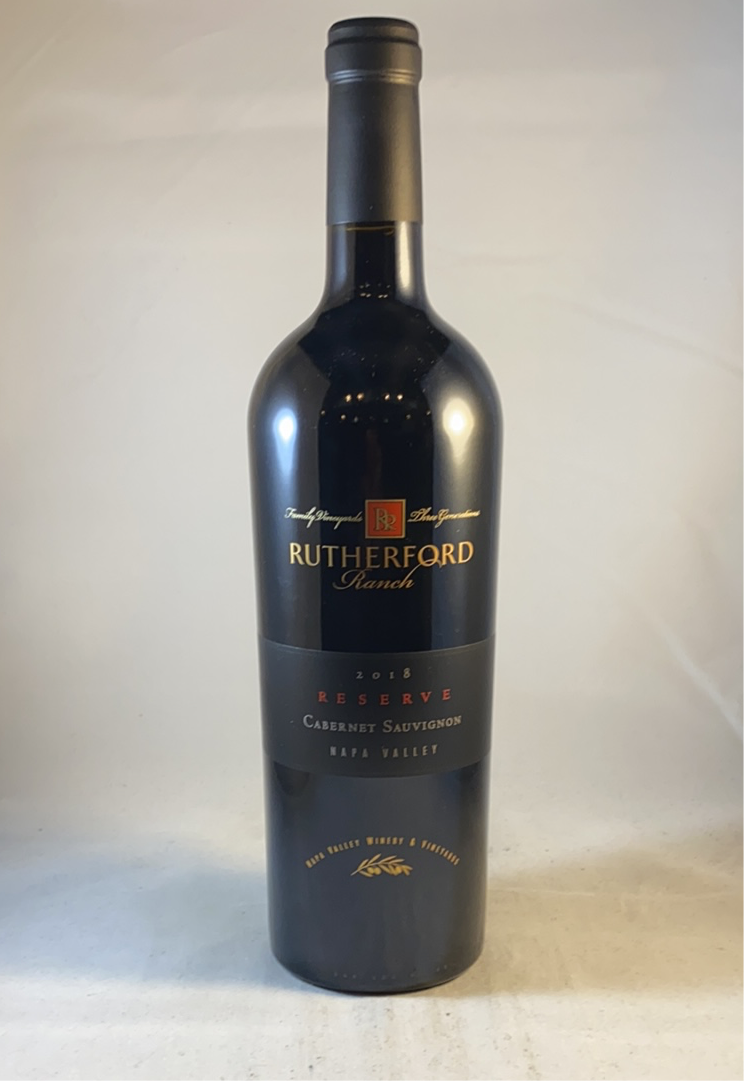 Rutherford Ranch Reserve Cabernet Sauvignon 2018, Napa Valley CA