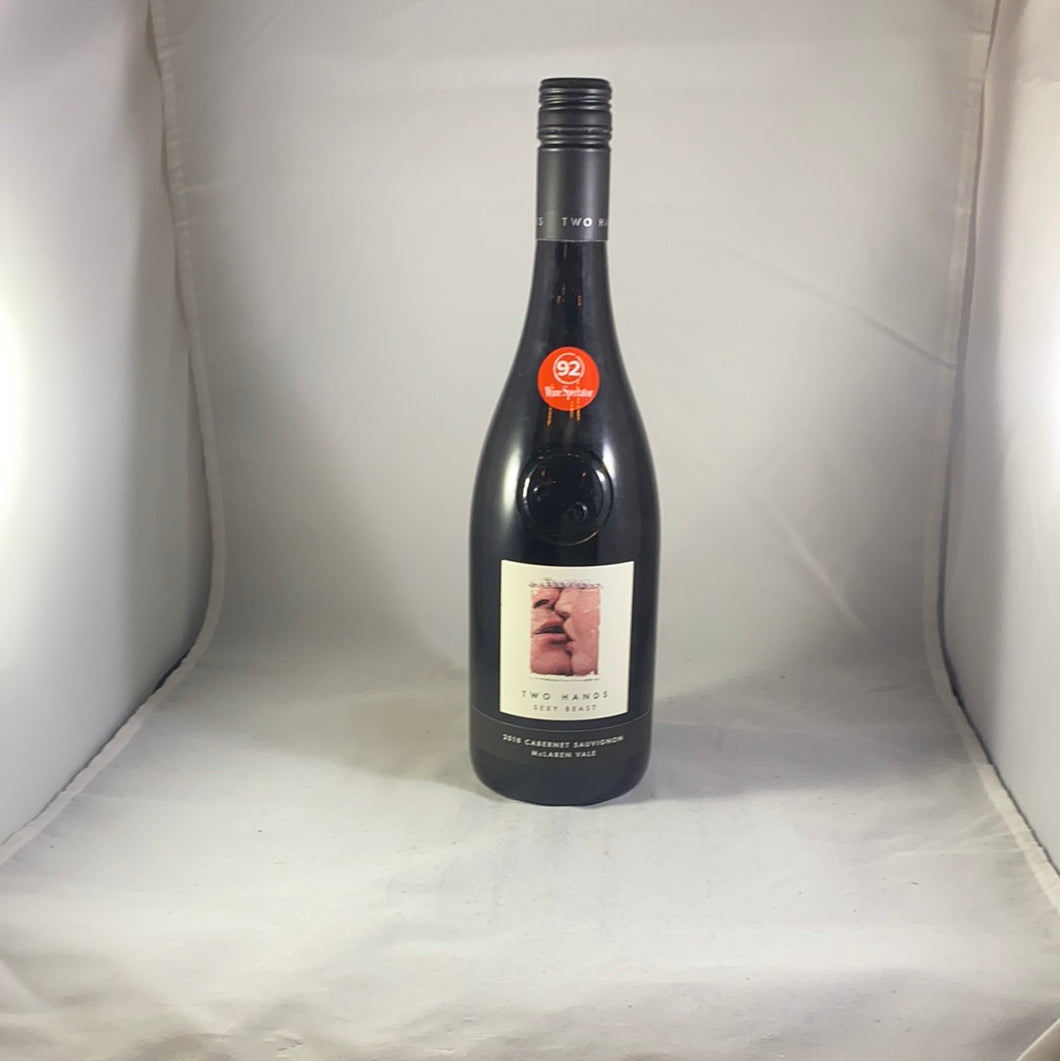 Two Hands Sexy Beast Cabernet Sauvignon McLaren Vale 2018, N.V.