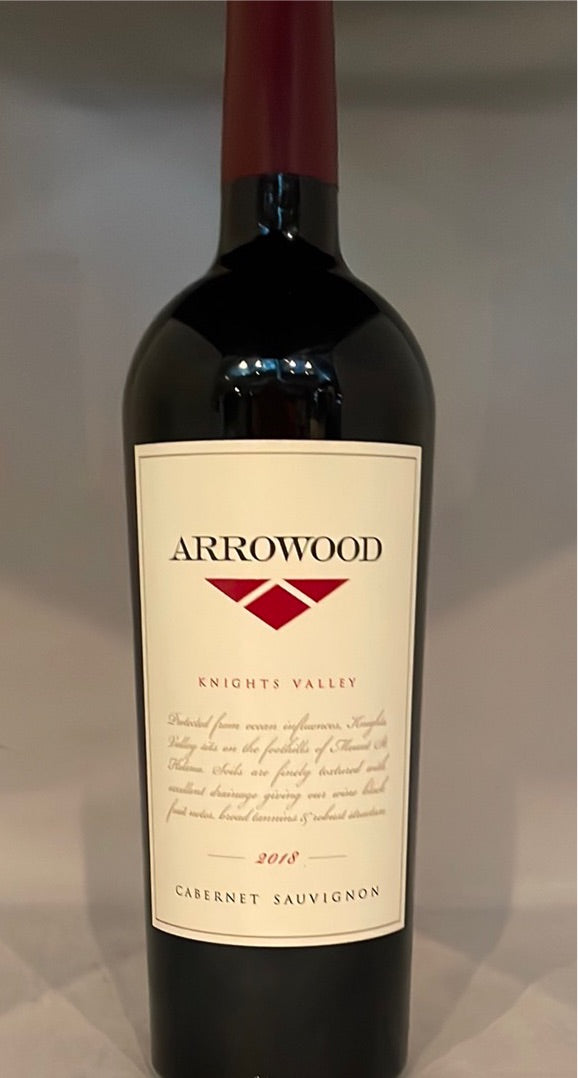 Arrowood Cabernet Sauvignon 2018, Knight’s Valley California