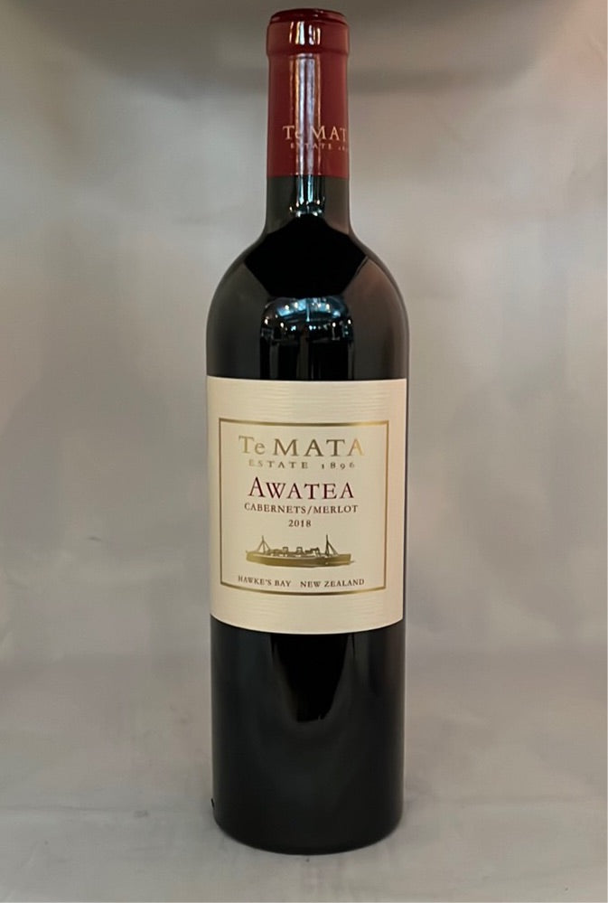Te Mata Estate Cabernet Sauvignon /Merlot Awatea 2018, Hawkes Bay, New Zealand