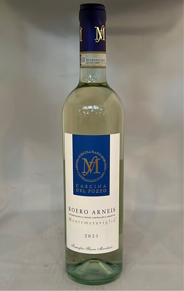 Cascina Del Pozzo Roero Arneis Montemeraviglia 2021, Piedmont