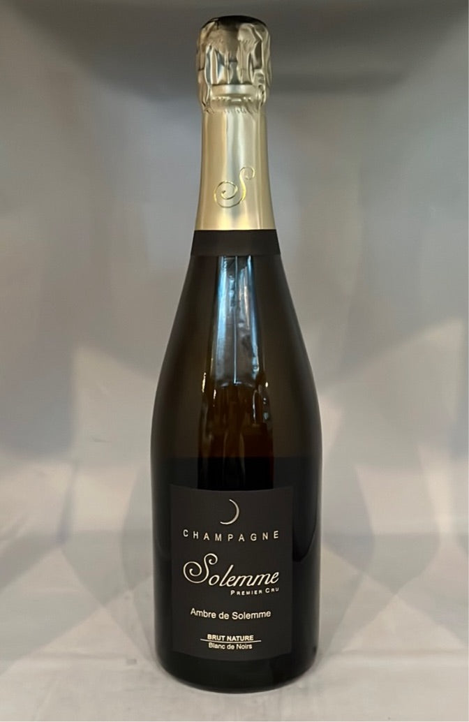Champagne Solmme Ambre de Solemme Premier Cru Brut Nature Blanc de Noirs