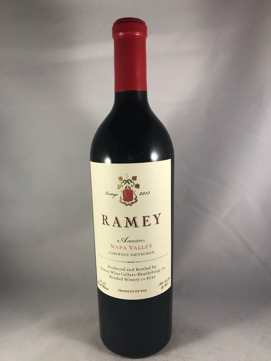 Ramey Wine Cellars Annum Cabernet Sauvignon 2013, Napa Valley, CA