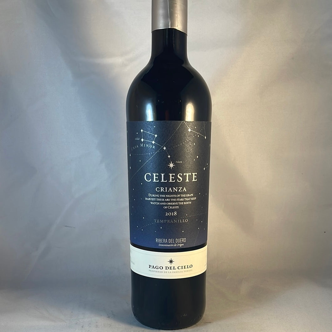 Familia Torres Celeste Ribera del Duero 2018, Ribero del Duero Spain