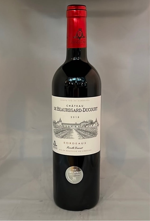 Château de Beauregard-Ducourt Rouge 2018, Bordeaux, Entre-Deux-Mers