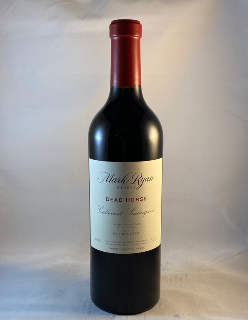 Mark Ryan Dead Horse Vineyard Cabernet Sauvignon 2020, Red Mountain, Yakima Valley, Columbia Valley, WA State