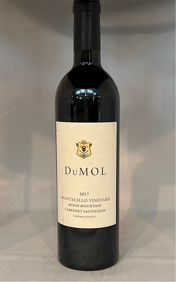 DuMol Montecillo Vineyard Moon Mountain Cabernet Sauvignon 2017, Sonoma County CA