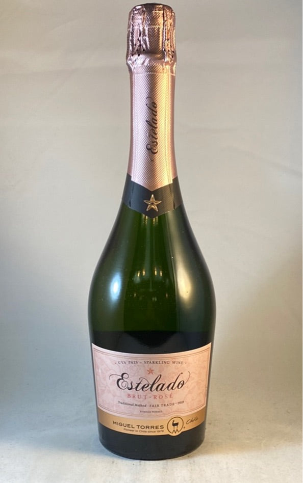 Miguel Torres Pais Estelado Brut Rose Valle del Maule Traditional Method 2018, Chile