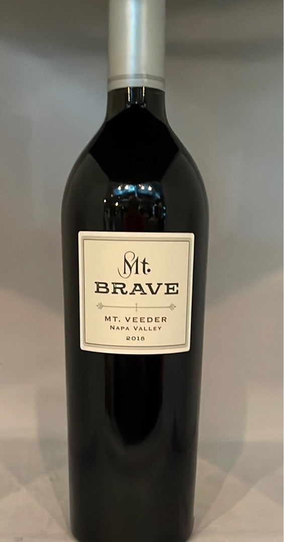 Mt. Brave Cabernet Sauvignon 2018, Mt Veeder CA