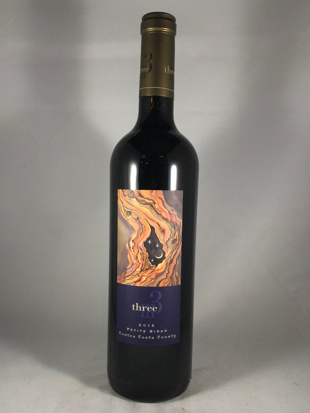 Three Wine Company Petite Sirah 2018, Contra Costa County